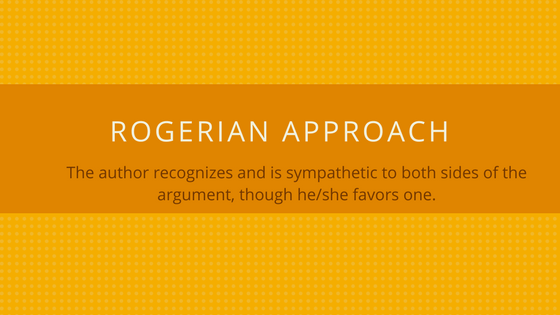 Rogerian Approach to Argumentative Essay