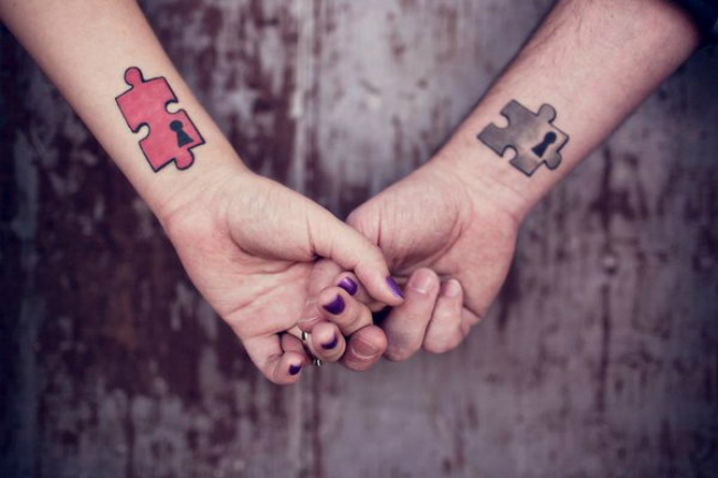 matching tattoo for couples